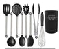 The silicone kitchen utensils and appliances