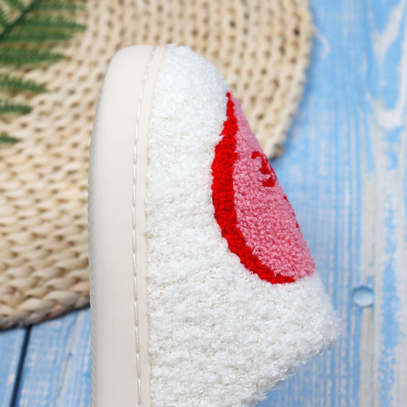 Valentine's Day Love Cotton Slippers