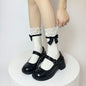 Sosete japoneze Jk Bowknot Sweet Lace Lolita Mijlocul gambei