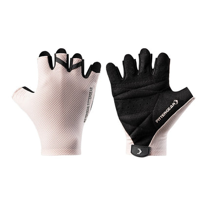 Sports And Fitness Gloves With Breathable Half Fingers