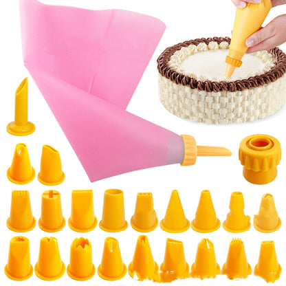 Squeeze nozzle piping bag