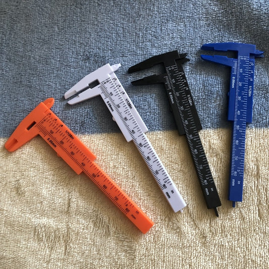 Ruler Double Scale Plastic Measuring Button Accessories Measuring Length