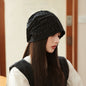 Korean Style Ripped Pile Heap Cap Children Autumn And Winter Fashion All-matching Make Face Look Smaller