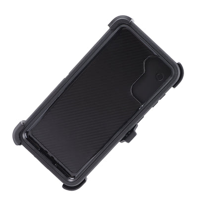 Phone Case for Galaxy S21 UltraRugged with Port Protection Includes Protective Case Clip Kickstand Black