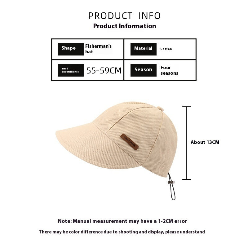 Sommer Sonnenschutz UV-Schutz Bucket Hat