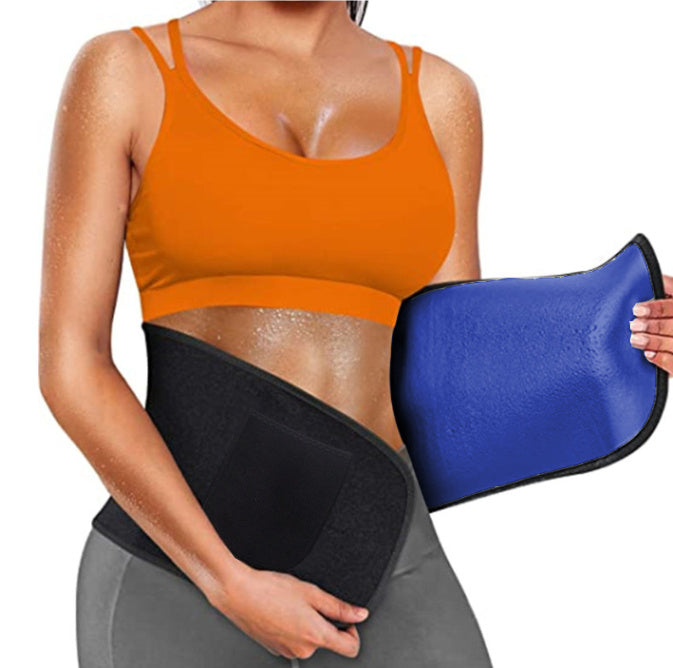 Corset Belt Sports Waist Support Violently Sweat Belly Band Fitness Burst Into Sweat Acceleration Running Belt Pocket Waistband