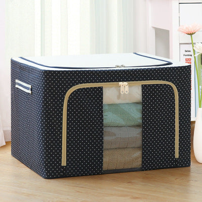 The Fabric Storage Box Is Removable And Washable