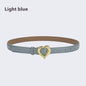 Personalized Love Leather Belt Female Fashion Belt Decoration