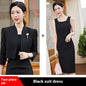 Business Suit And Dress Female Plus Size Two-piece Suit