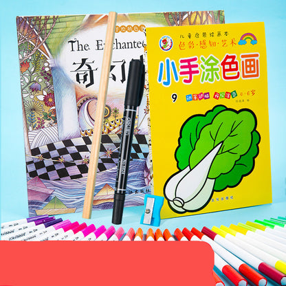 Aquarellstift-Set für Grundschüler, weiche Farbstifte