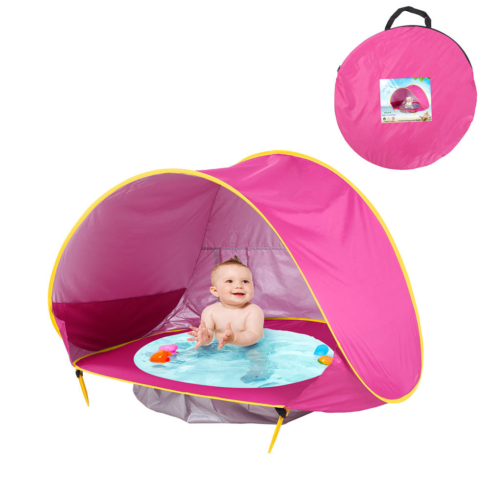 Baby Strand Zelt Kinder Outdoor Camping Einfach Falten Wasserdicht Up Sonne Markise Zelt UV-schutz