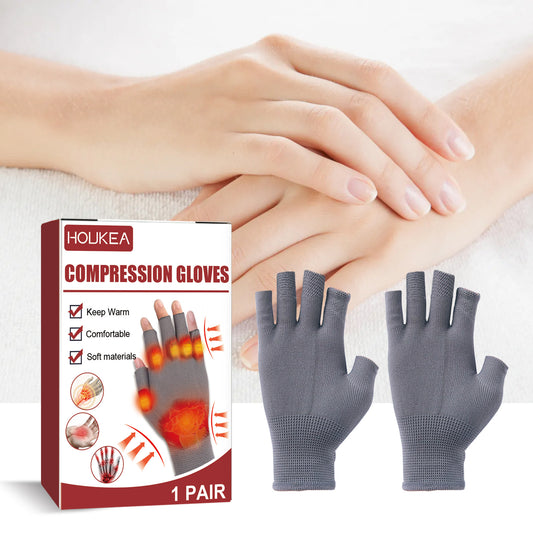 Houkea Joint Compression Gloves Wrist Gloves For Stiff Hands, Wrists, Thumbs, Sore Joints And Swollen Wrists