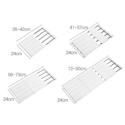 Partition storage and punching rack