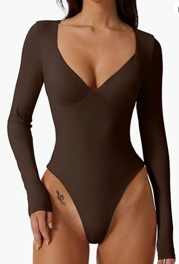 Simple Lady T-back One-piece Corset