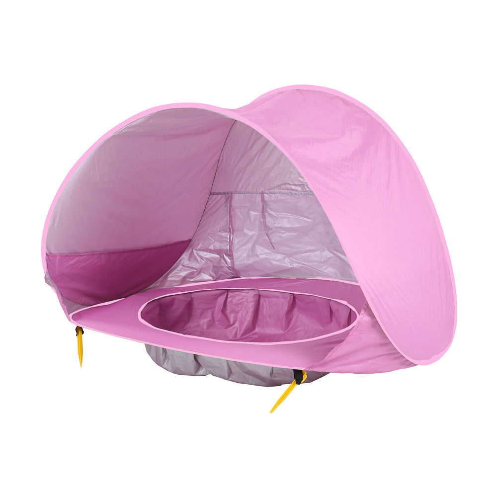 Baby Strand Zelt Kinder Outdoor Camping Einfach Falten Wasserdicht Up Sonne Markise Zelt UV-schutz