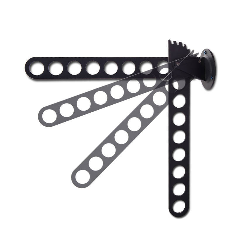 Folding Wardrobe Hanger Porous Wardrobe Clothes Rod Clothes Hook