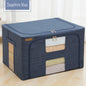 Storage Box Fabric Storage With Zipper Home