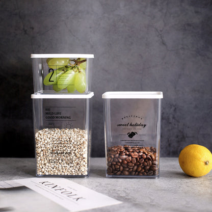 Grocery  Tank Kitchen Creative Tea Storage Box