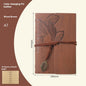 Creative Notebook Stationery One Leaf Zhiqiu Travel Diary Book Loose Leaf Vintage Leaves One Piece