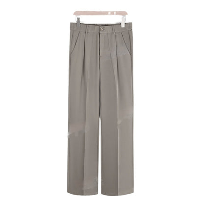 Summer Thin Suit Straight-leg Pants