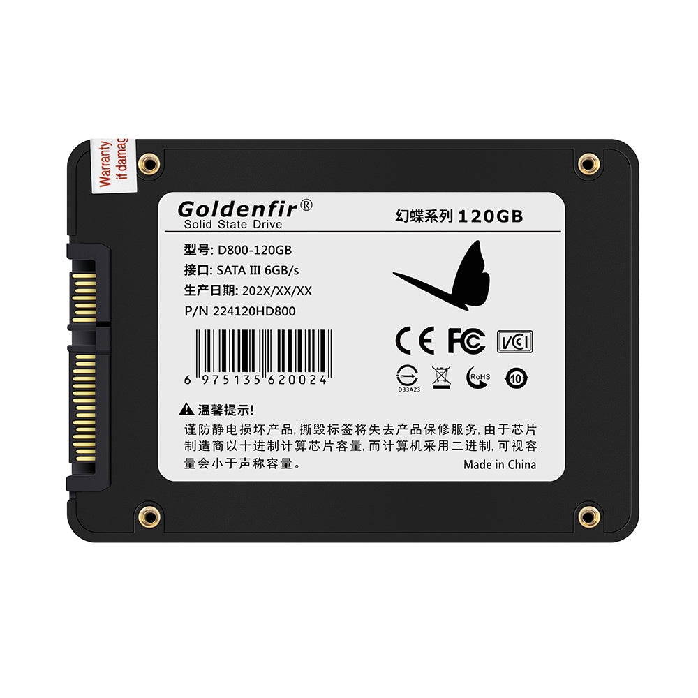 Phantom Butterfly Series Solid State Drive 128GB 512GB SSD Computer Universal SATA3.0