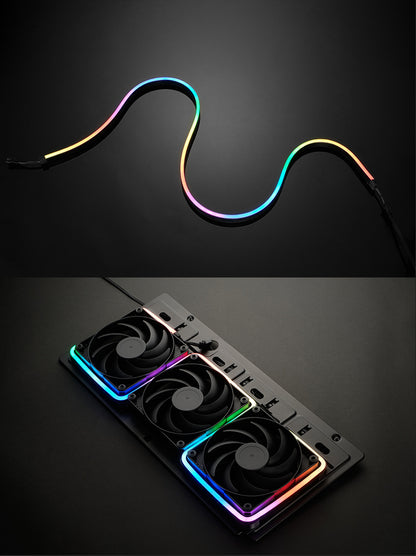 Symphony Streamer Neon Uniform Light With Chassis Decoration Light Bar