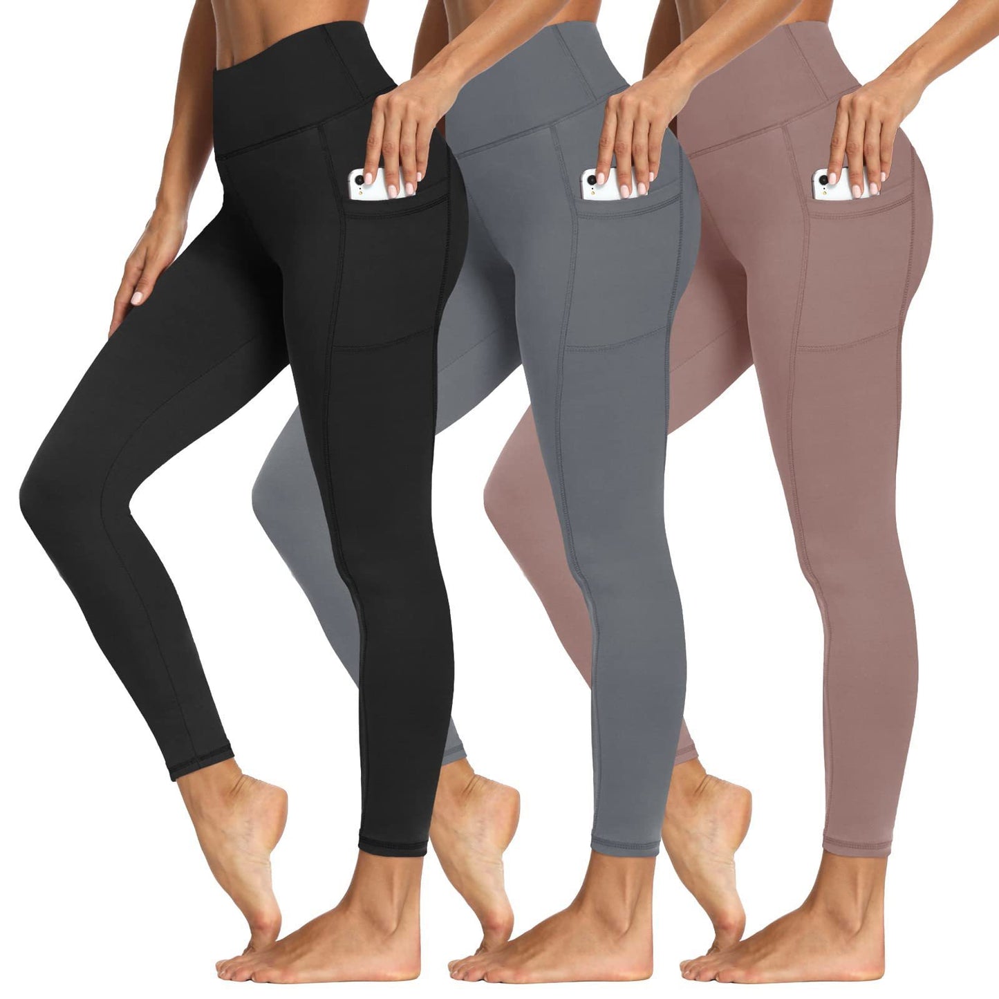 High Waist Belly Contracting Yoga Pants Soft Sports Abdominal Pants