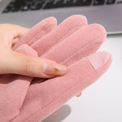 Winter Warm Gloves Touch Screen Waterproof Anti-slip Thermal For Women Ladies