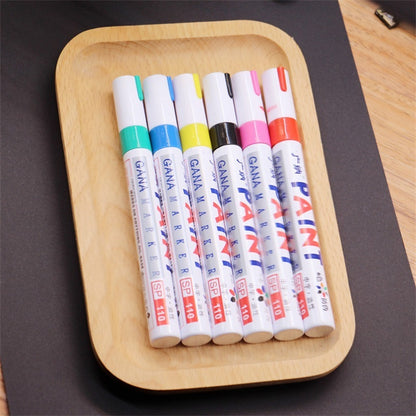 Colorful Waterproof Pen Car Tyre Tire Tread CD Metal Permanent Paint