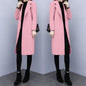 Mid-length Loose Wool Overcoat Women's Coat