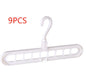 9-hole Clothes Hanger Organizer Space Saving Hanger