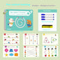 Pen Control Training Kindergarten Children Erasable Early Education Introduction Basic Practice Card