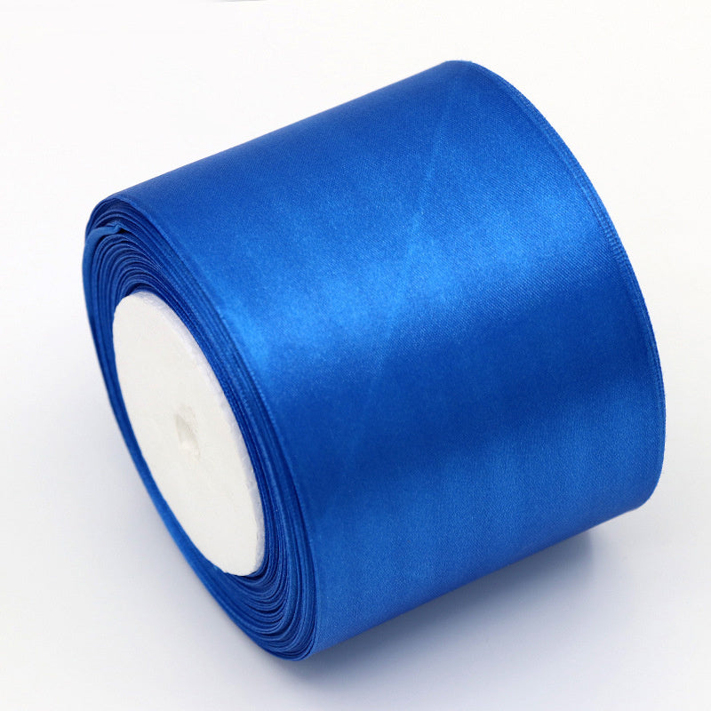 8CM Wide Ribbon Silk Colored Ribbons Wedding Supplies