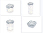 Plastic Grain Storage Food Preservation Box Storage Tank