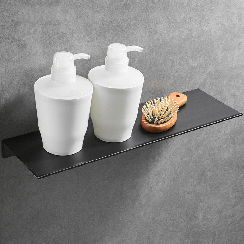 Bathroom Shelves Perforation-free Bathroom Dresser Wall Mount Tray Storage