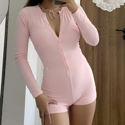 New Slimming Versatile Breasted Bottoming Hot Girl Long-sleeved Top