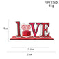 Valentine's Day Desktop Wooden Artware Decorations Ornaments