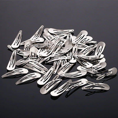 DIY Hair Accessories Manual Thickened Stainless Steel Hair Clip Barrettes