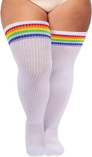 Plus-sized Plus Size Knee Socks Long-barreled Compression Stockings