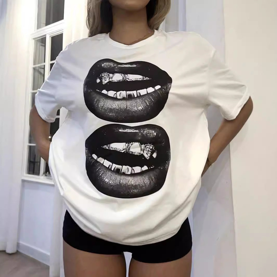 Trend Slim-fitting Cool High Quality Boutique Women's T-shirt