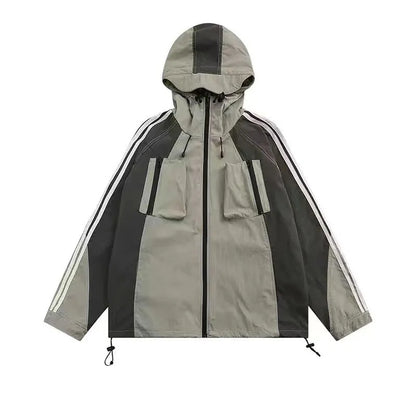 Shell Jacket Loose Waterproof Jacket Coat For Women