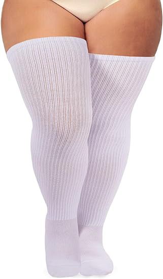 Plus-sized Plus Size Knee Socks Long-barreled Compression Stockings