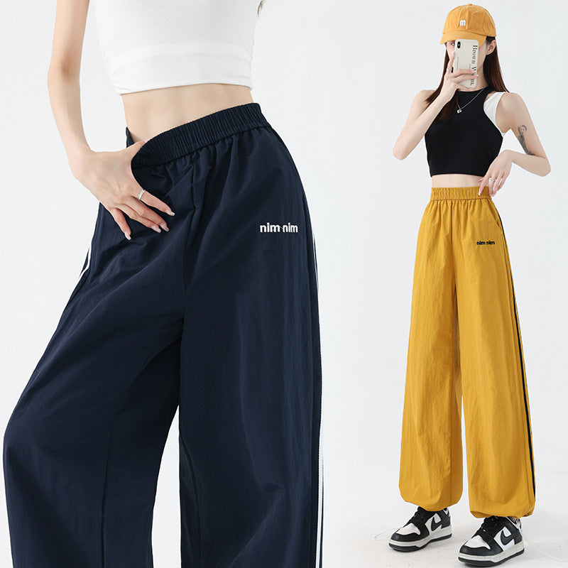 Summer New Loose Slimming Leisure Cargo Trousers