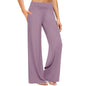 Women's Pajama Printed Wide-leg Pants High Waist