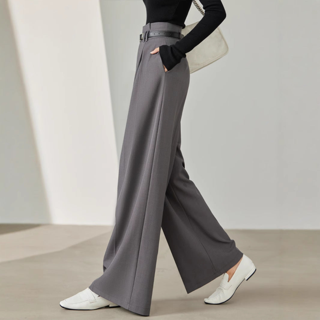 Loose Trousers Wide Leg Women's High Waist Bud-shaped Pants