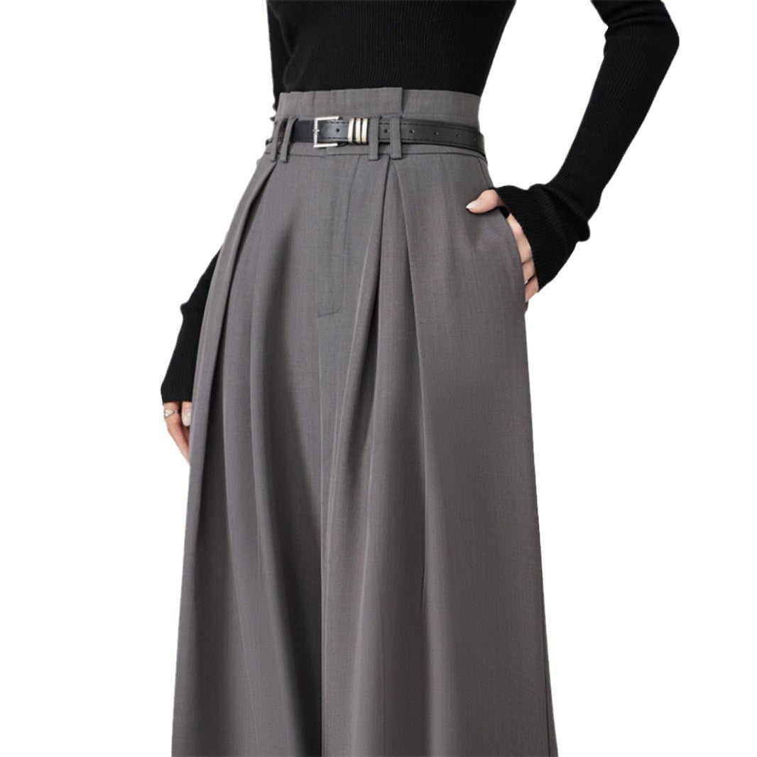 Loose Trousers Wide Leg Women's High Waist Bud-shaped Pants