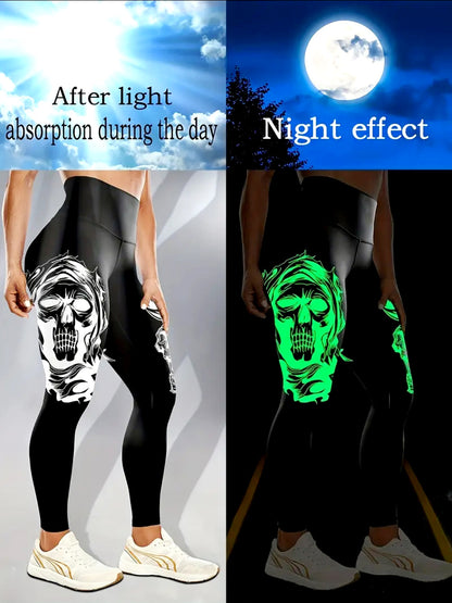 Women's Fashion New Luminous Yoga Pants