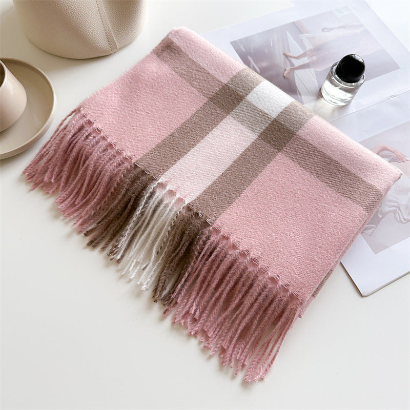 Autumn And Winter Fashion All-match Tassel Scarf