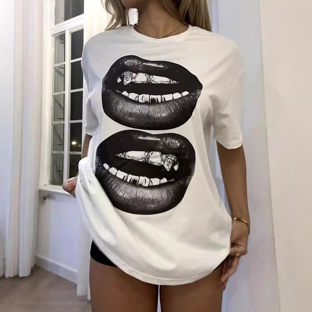 Trend Slim-fitting Cool High Quality Boutique Women's T-shirt