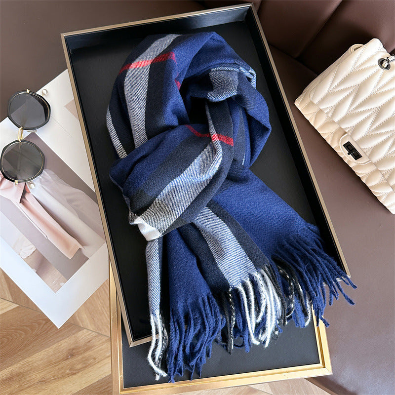 Autumn And Winter Fashion All-match Tassel Scarf